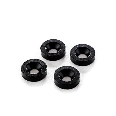 Bucha Trocolos Instrumentos Preta (4 Peças) Spirit JTB-BK
