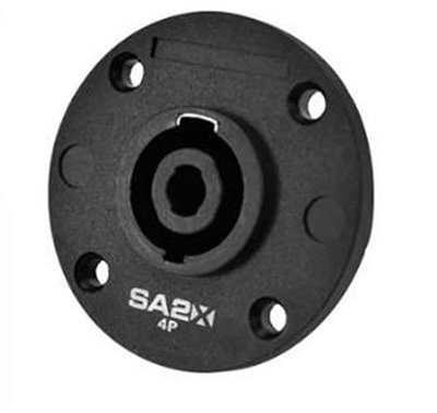 Plug Speakon 4 Polos Painel Santo Angelo SA2X