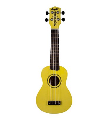 Ukulele Soprano Memphis HONU NYL Neon Yellow