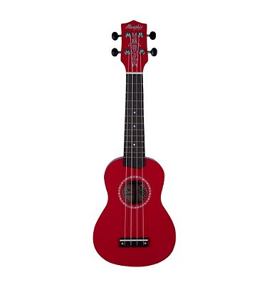 Ukulele Soprano Memphis HONU RD Vermelho