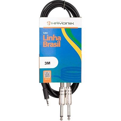 Cabo De Audio 1P2ST x 2P10M Hayonik 3m