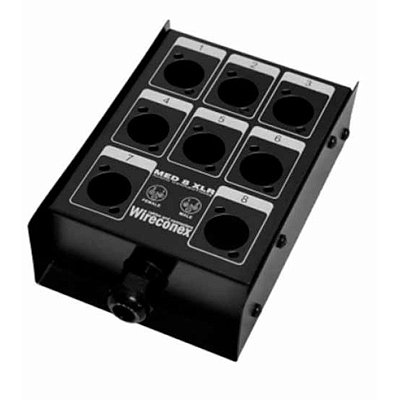 Medusa 08 Vias 1 Saida Sem Conector Wireconex MED 08 1SN 13083