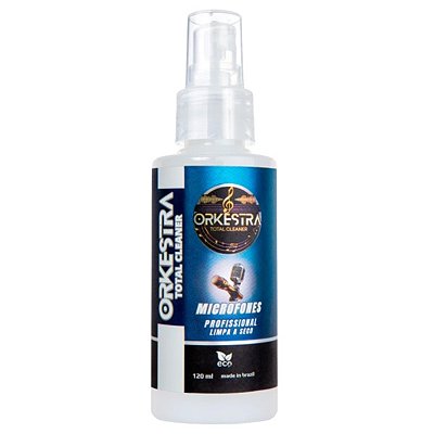 Limpador Para Microfone Orkestra Total Cleaner 120ml