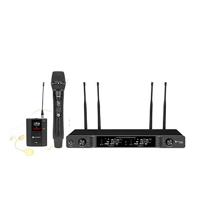 Microfone De Cabeça E Bastão Sem Fio Kadosh K622C
