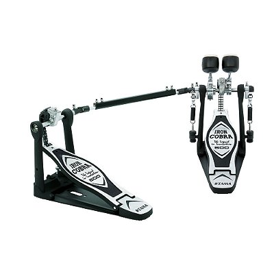 Pedal Duplo Para Bumbo Tama Iron Cobra 600 Duo Glide HP600DTW