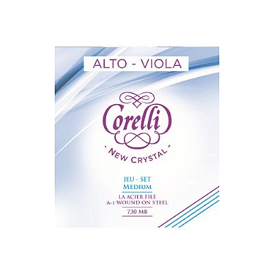 Encordoamento Viola Savarez Corelli New Cristal 730MB