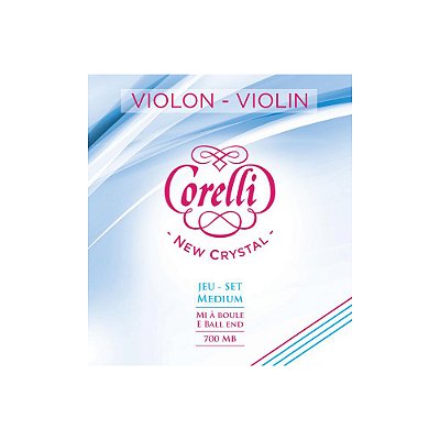 Encordoamento Violino 4/4 Savarez Corelli New Cristal 700MB