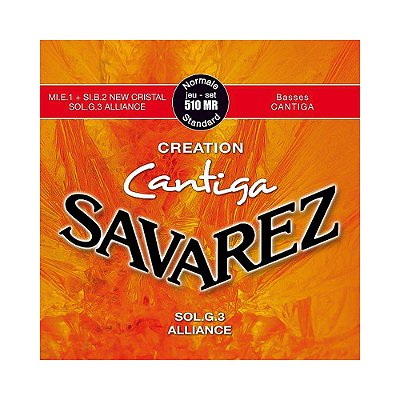 Encordoamento Violão Nylon Savarez Creation Cantiga 510MR
