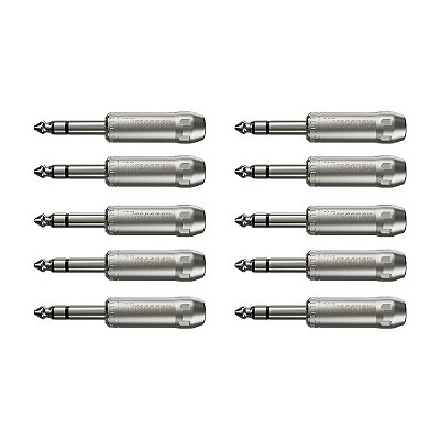 Wc 1133 Trs  Conector  (1/4) Stereo Linha Wireconex 10 Unidades