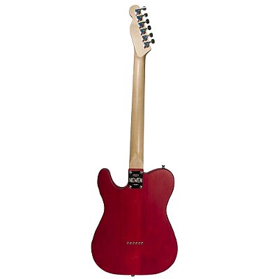 Guitarra Tele Newen - TL Red Wood - Cor Vermelha