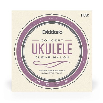 Encordoamento Ukulele Concerto D Addario Pro-Arté EJ65C