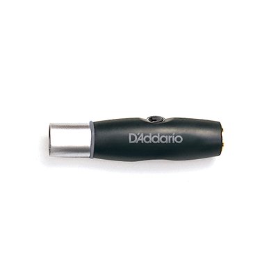 Adaptador XLR Macho P10 Fêmea D Addario PW-P047Z