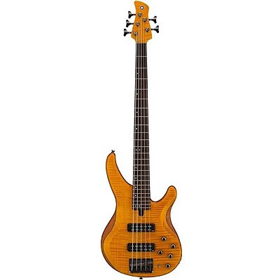 Contrabaixo 5 Cordas Yamaha TRBX605FM-MB Matte Amber