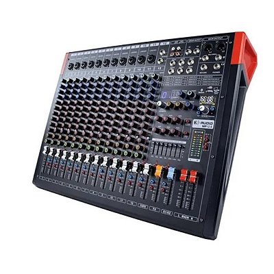 Mesa De Som 12 Canais K-Audio MP12.6