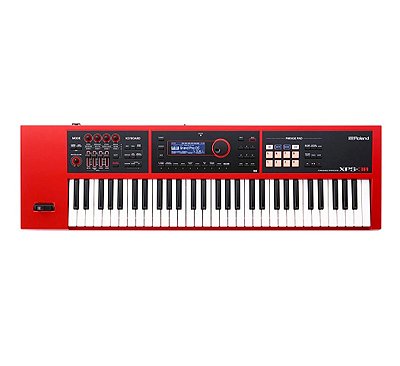 Teclado Sintetizador 61 Teclas Roland XPS-30RD Vermelho