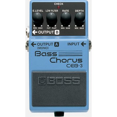 Pedal Para Contrabaixo Boss Bass Chorus CEB-3
