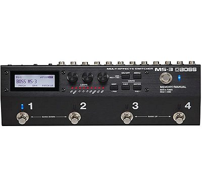 Multi Efeitos Switcher Boss MS-3