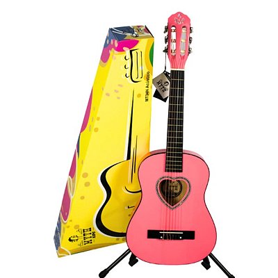 Violão Nylon 34" Myth MT34N Pink Heart