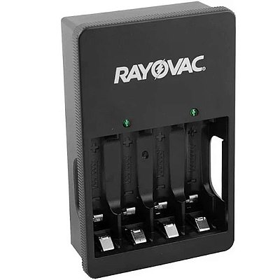 Carregador Rayovac Pilhas AA/AAA RCH-4PLA