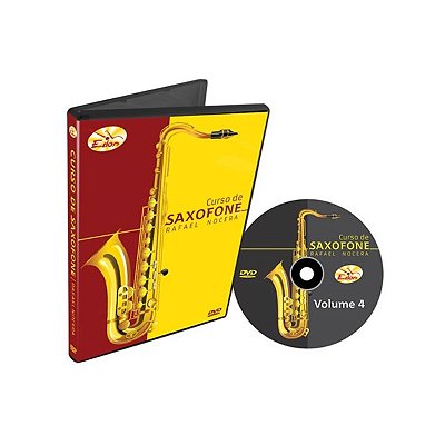 DVD Edon Curso de Sax Alto Vol.4