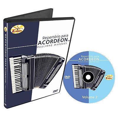 DVD Edon Curso de Repertorio p/Acordeon Vol.2