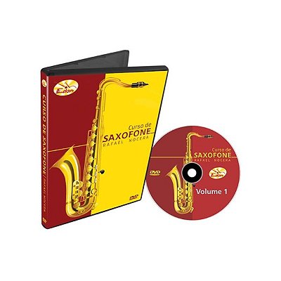 DVD Edon Curso de Sax Alto Vol.1