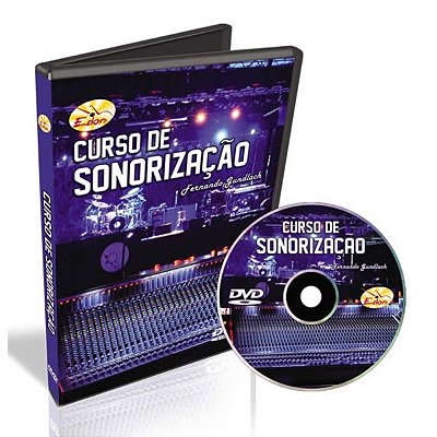 DVD Edon Curso de Sonorização