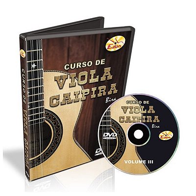DVD Edon Curso de Viola Caipira Vol.3