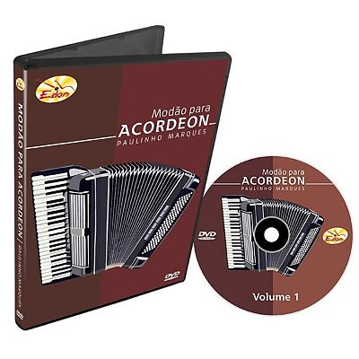 DVD Edon Curso de Modão Acordeon Vol.1