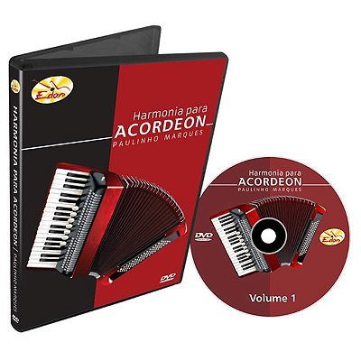 DVD Edon Curso de Harmonia p/Acordeon Vol.1