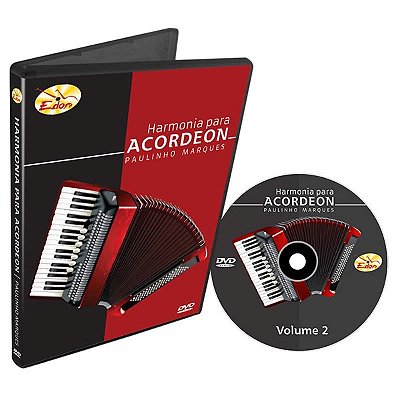 DVD Edon Curso de Harmonia p/Acordeon Vol.2