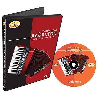 DVD Edon Curso de Harmonia p/Acordeon Vol.3