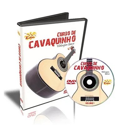 DVD Edon Curso de Cavaquinho Vol.1
