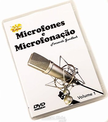 DVD Edon Curso de Microfones e Microfonação Vol.1