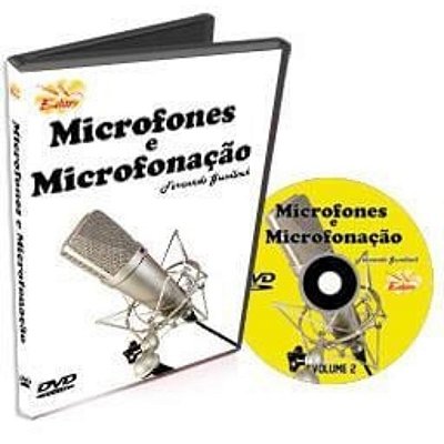 DVD Edon Curso de Microfones e Microfonação Vol.2