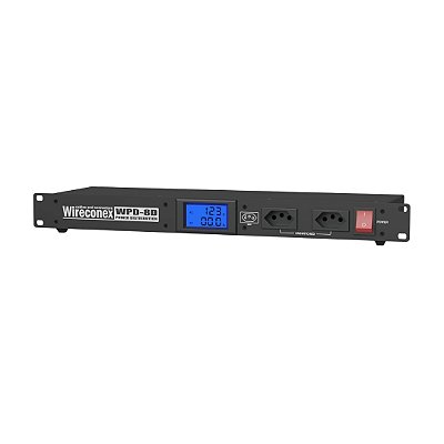 Filtro De Linha Digital Wpd8 Preto Wireconex