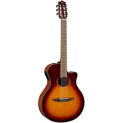 Violão Elétrico Clássico Cordas Em Nylon Ntx1 Sunburst Yamaha