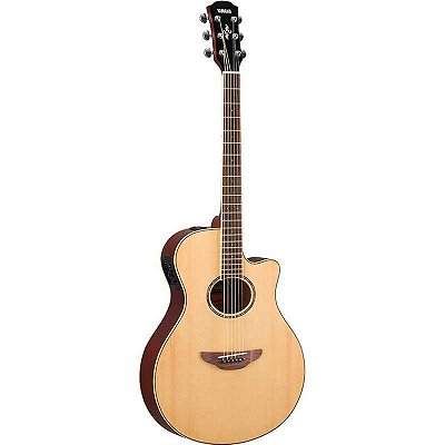 Violão Eletroacústico Cordas Em Aço Apx 600 Natural Yamaha