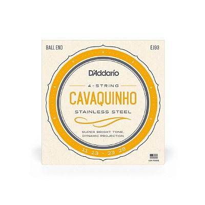 Cordas Para Cavaquinho Ej93 D Addario