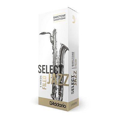 Palheta Sax Barítono 3S (5 Unidades) D Addario Select Jazz