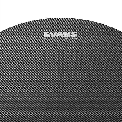 Pele Para Caixa Marcial 14' Cinza Evans Hybrid SB14MHG