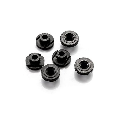 Baixa Cordas Guitarra Preto (6 Unidades) Spirit SSR-S-BK