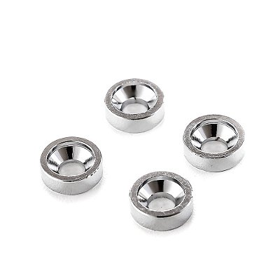 Bucha Trocolos Instrumentos Cromada (4 Peças) Spirit JTS-CR