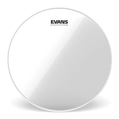 Pele Batedeira/Resposta Caixa/Tom 13'' Evans G1 Transparente
