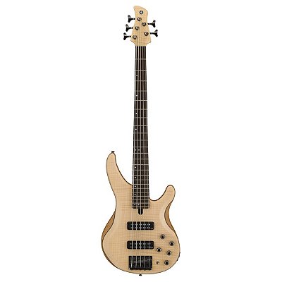 Contrabaixo 5 Cordas Yamaha TRBX605FM-NS Natural Satin