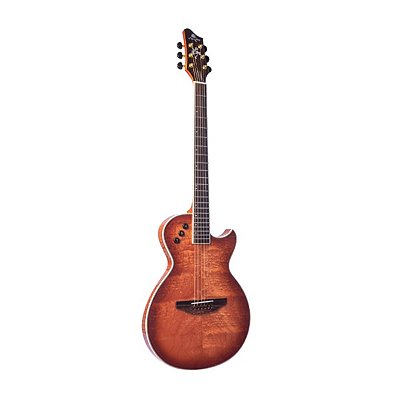 Violão Aço Flat Marquês VA-09MGTEQ Mahogany Tigrado