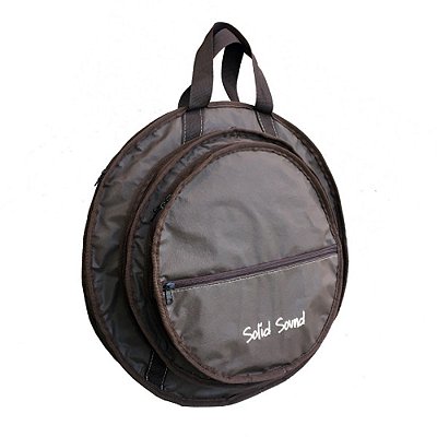 Capa Para Prato 22" Solid Sound Triplo Marrom