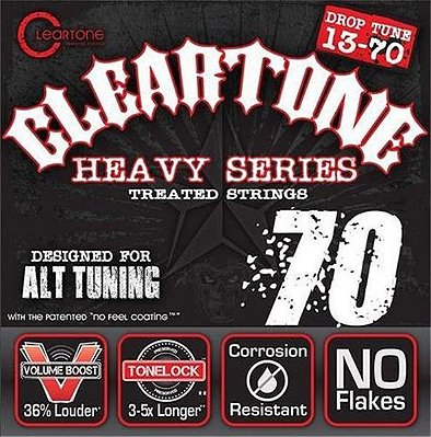 Encordoamento Para Guitarra 013 Cleartone Heavy Series Alt Tuning