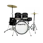 Bateria Acústica 22" X-Pro Tractor 222 Preto SPK