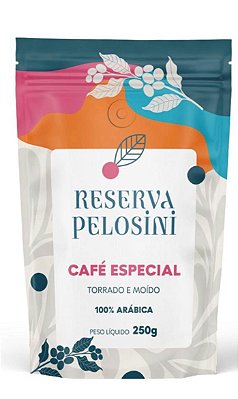 Café Torrado e Moído - Reserva Pelosini Natural - 250g